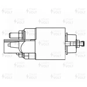 STARTVOLT VSR1814 Реле втягивающее VW Tiguan 07- стартера