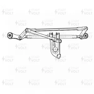 STARTVOLT VWA2513 Трапеция стеклоочистителя BMW 3(F30)