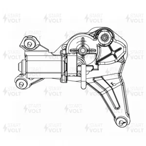 STARTVOLT VWB2805 Моторедуктор стеклоочистителя для автомобилей Hyundai Santa Fe (06-) (задн.) | зад |