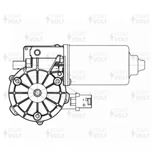 STARTVOLT VWF2803 Моторедуктор стеклооч. для ам Scania 6-series (VWF 2803)