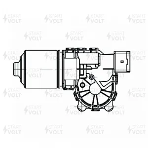 STARTVOLT VWF2808 Моторедуктор стеклоочистителя для автомобилей Kia Seltos (19-)/Hyundai Tucson (21-) (перед.) | перед |