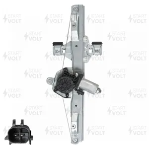 STARTVOLT VWR0568 Стеклоподъёмник в сборе эл. задн. прав. с 12г. с мотором