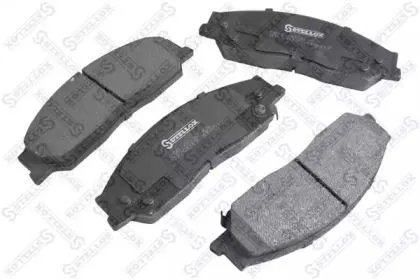 STELLOX 000003BSX Колодки торм.передние с антискрип.пласт. Toyota Camry 2.43.5 06>, Geely Emgrand X7