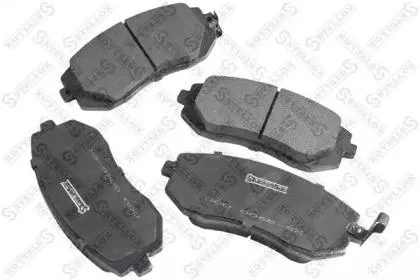 STELLOX 000006BSX Колодки торм.передние антискрип. пл. Subaru Impreza Forester Legacy 1.5-2.5 09>