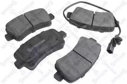 STELLOX 000009BSX Колодки торм.задние с антискрип. пластинами Opel Movano 2.3CDTi FWD 10>