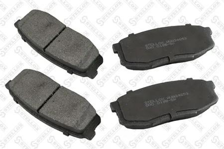 STELLOX 000018BSX Колодки торм.задние с антискрип. пластинами Toyota Land Cruiser 4.7 V84.5D V8 08>