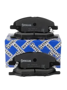 STELLOX 000020BSX Колодки торм.передние с антискрип. пластинами Nissan Tiida 1.61.81.5D 07>