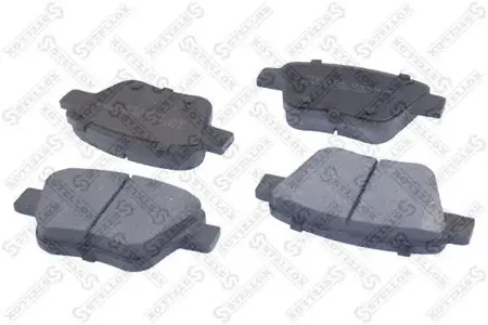 STELLOX 000025BSX Колодки торм.задние с антискрип. пл. Audi A3, VW Golf , Skoda Superb 1.2-3.2 08>