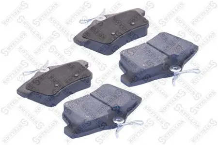 STELLOX 000026BSX Колодки торм.задние с антискрип. пластинами Peugeot 30085008 1.6i1.6-2.0HDi 09>