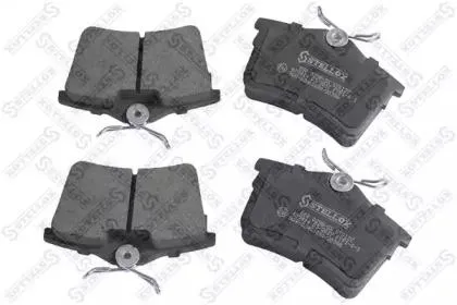 STELLOX 000029BSX Колодки торм.задние с антискрип. пл. Peugeot Partner 1.61.6HDi2.0HDi 08>