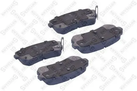 STELLOX 000054BSX Колодки торм.задние с антискрип. пластинами Kia Ceed 1.4i-2.0CRDi 06>