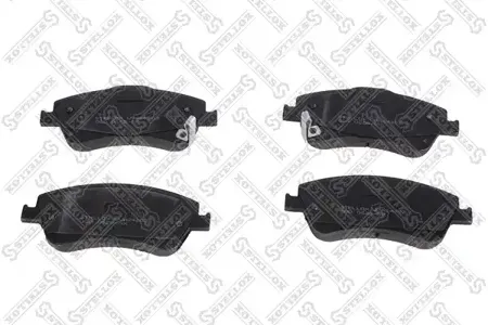 STELLOX 000062BSX 000 062B-SX колодки дисковые передние с антискрип. пл. Toyota Auris/Corolla 1.6VVT-I/2.2D-4D 07>
