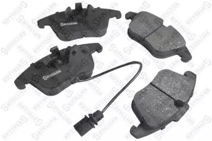 STELLOX 000063BSX Колодки торм.передние с антискрип. пластинами Audi A4A5 1.8TFSi-3.2FSI2.7TDi 07>