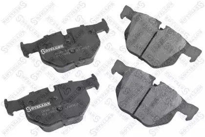 STELLOX 000072BSX Колодки торм.задние с антискрип. пластинами BMW X5 3.0d 07>