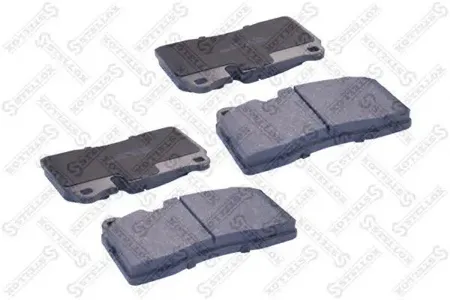 STELLOX 000077BSX Колодки торм.передние с антискрип. пл. VW Touareg , Range Rover 3.2-4.2i3.0TDi 05>