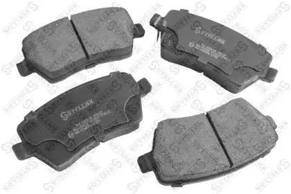 STELLOX 000080BSX Колодки торм.передние с антискрип. пластинами Nissan Micra 1.2i 10>