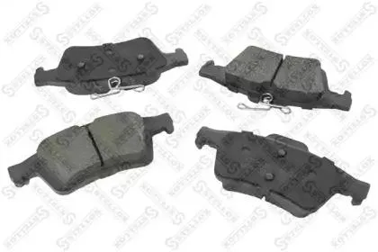 STELLOX 000081BSX Колодки торм.задние с антискрип. пл. Ford Focus IIC-Max, Mazda 3 1.4-2.42.0D 03>