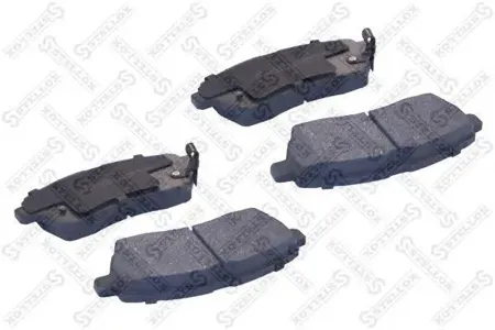 STELLOX 000087BSX Колодки торм.передние с антискрип. пл. Ford Fiesta 1.25-1.6i1.4-1.6DCi 08>