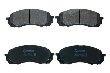 STELLOX 000240BSX Колодки торм.передние 000 240B-SX с антискр. пл. Subaru Impreza 1.61.6 AWD 01>