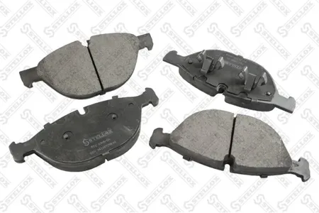 STELLOX 000296BSX Колодки торм.передние 000 296B-SX с антискрип. пл. BMW X5X6 3.5-5.0i3.5D 07>