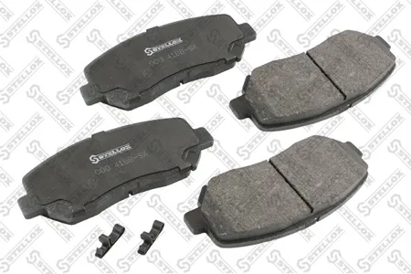 STELLOX 000418BSX Колодки торм.передние 000 418B-SX с антискр. пл. Mazda CX-5 2.02.0D 11>