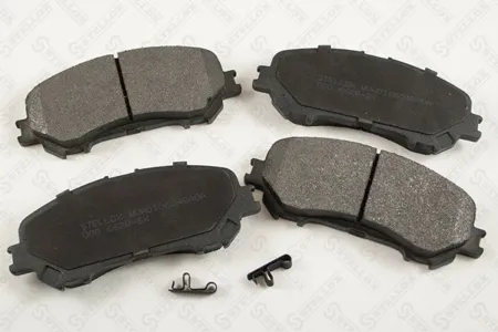 STELLOX 000662BSX Колодки торм.передние с антискрип. пл. Nissan Qashqai 1.62.01.5dCi1.6dCi 13>