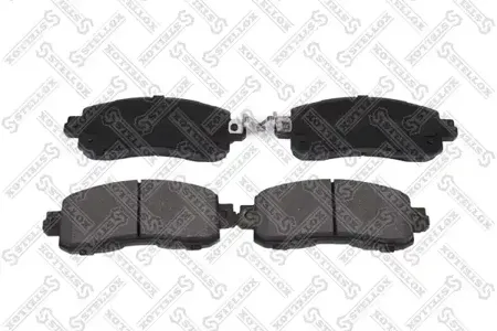 STELLOX 000676BSX Колодки торм.передние с антискрип. пластинами Nissan Teana III 2.5 13>