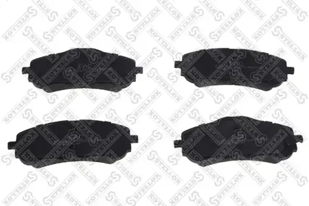 STELLOX 000680BSX Колодки торм.передние с антискрип. пластинами Peugeot 308 1.6 13>