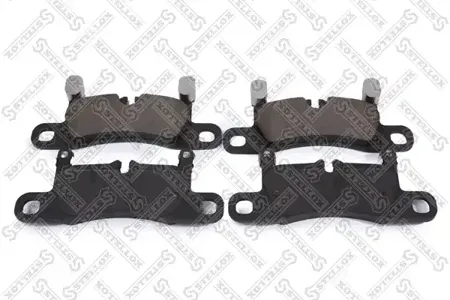 STELLOX 000697BSX Колодки торм.передние с антискрип.пл.Porshce Targa VI Cayenne II,VW Touareg II 3.0-4.8 10>