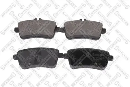 STELLOX 000698BSX Колодки торм.задние 000 698B-SX с антискрип. пл. Mercedes W166 ML250GL350 2.5CDI3.5CDI 11>