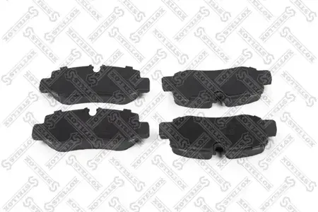 STELLOX 000712BSX Колодки торм.передние 000 712B-SX с антискрип. пл. Mercedes Vito W447 111CDI 14>