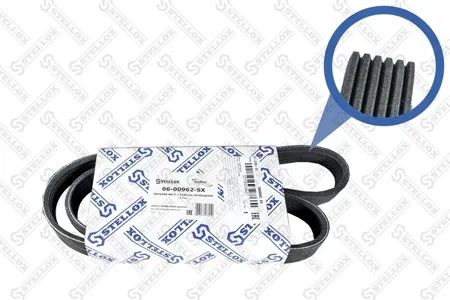 STELLOX 0600962SX Ремень поликлиновой 6PK962