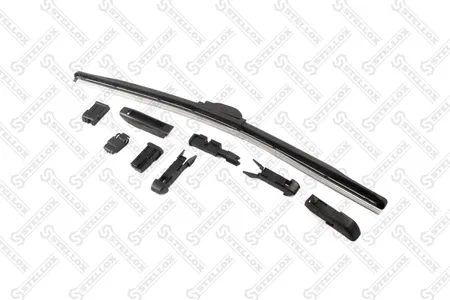 STELLOX 101480SX Щетка стеклоочистителя  480мм гибридная (HOOK 9x39x4)+адаптер Side PINPush ButtonPinch Tab