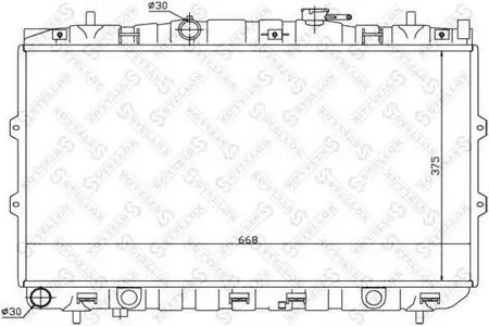 STELLOX 1025467SX Радиатор Kia Cerato 1.62.0 04>