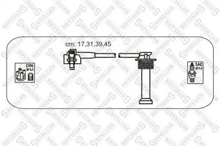 STELLOX 1038113SX Комплект проводов Ford Mondeo Escort 1.82.0 92>