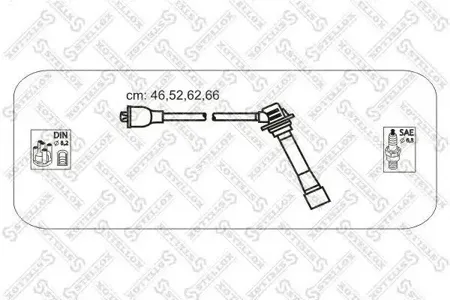 STELLOX 1038132SX Комплект проводов Mazda 626MX6 1.82.0 91>