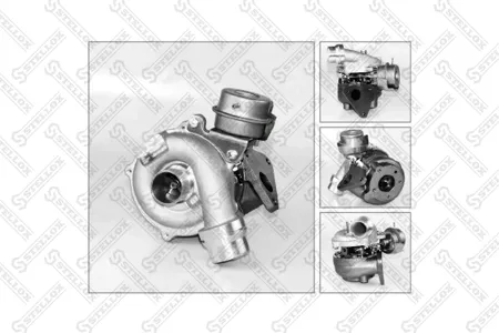 STELLOX 1080310SX 10-80310-sxтурбокомпрессор Renault Clio iii Megane ii Scenic ii Nissan Tiida Qashqai 1.5 dci 05>