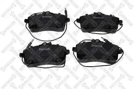 STELLOX 1113004BSX Колодки торм.передние с антискр. пл. Peugeot 407 1.8i1.6HDi 04>