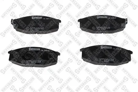 STELLOX 126002BSX Колодки торм.передние