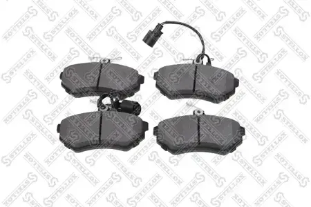 STELLOX 145062BSX Колодки торм.передние