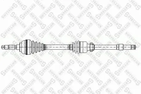 STELLOX 1581010SX привод правый 880mm, 21660 Peugeot 306 1.11.4 93>