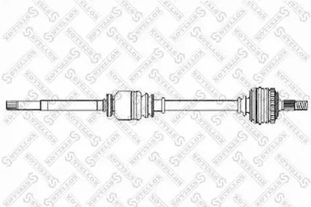 STELLOX 1581765SX привод правый 910mm, 21734 Peugeot 307 1.41.6 00>