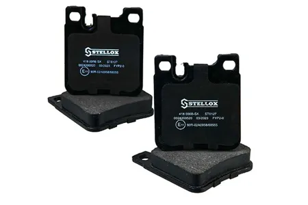 STELLOX 1606000BSX колодки дисковые задн. с антискр.пласт.MB W140 91>/W202 94>/W210 97>/W220 2.8/3.2 98>
