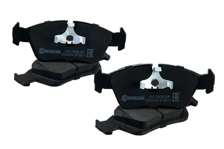 STELLOX 1611000BSX колодки дисковые передние с антискрип. пл. Chery, BMW E36 1.6i-2.8i/1.8TD-2.5TDs 90>