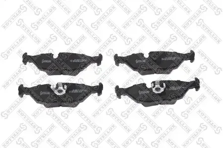 STELLOX 166000BSX 166 000B-SX колодки диск з. с антискрип. пл. BMW E30 2.71.6i1.8i2.0i2.3i2.5i2.4DTD 82-94