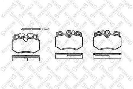 STELLOX 181012SX Колодки торм.передние Peugeot 205 1.0-1.9D 83-93309 1.1-1.9TD 85-93