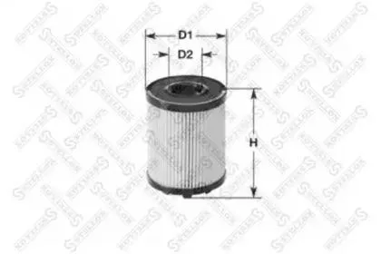 STELLOX 2050182SX Фильтр масляный Opel Astra G Omega B Vectra B 1.8-3.224V 98>