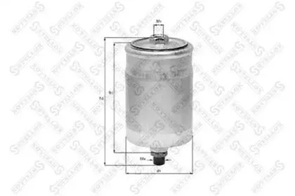 STELLOX 2100019SX Фильтр топливный Mercedes W201W202W124W123W126 1.8-6.0 80-01