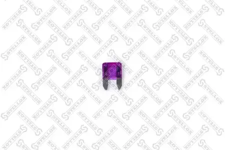 STELLOX 2107910SX предохранитель Mini плоский 3A фиолетовый