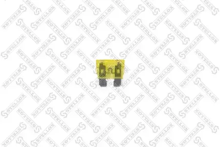 STELLOX 2107925SX предохранитель Standart плоский 20A жёлтый (в упаковке 100шт)